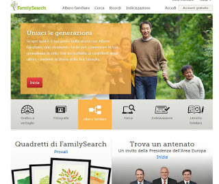 Sitio de FamilySearch